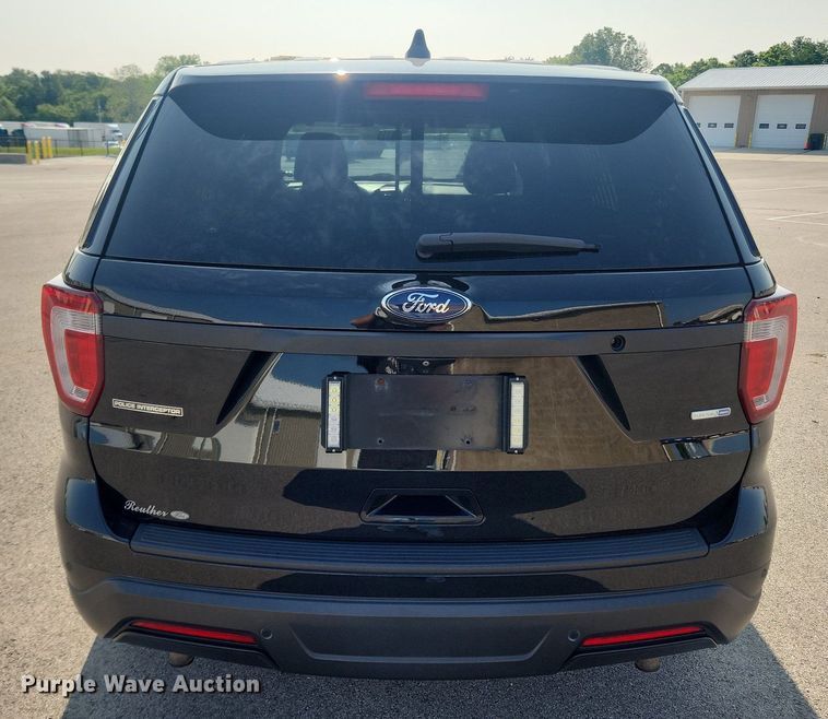 image for item LX9632 2018 Ford Explorer Police Interceptor  SUV