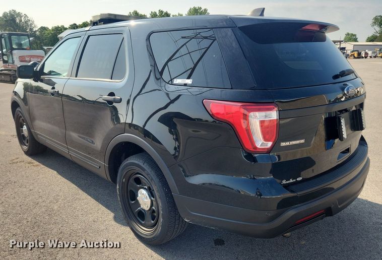 image for item LX9632 2018 Ford Explorer Police Interceptor  SUV