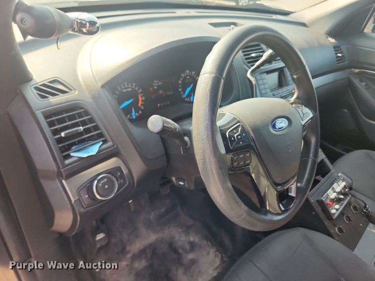 image for item LX9632 2018 Ford Explorer Police Interceptor  SUV