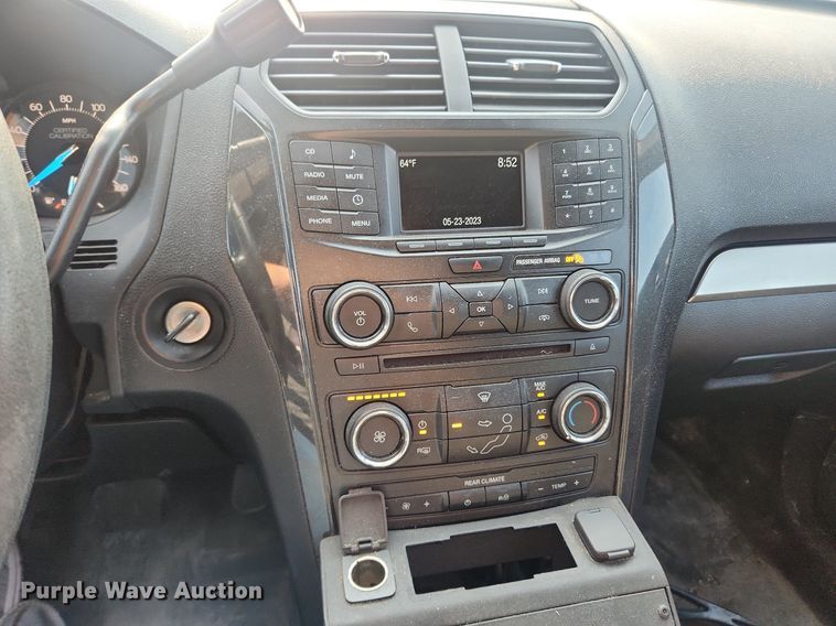 image for item LX9632 2018 Ford Explorer Police Interceptor  SUV