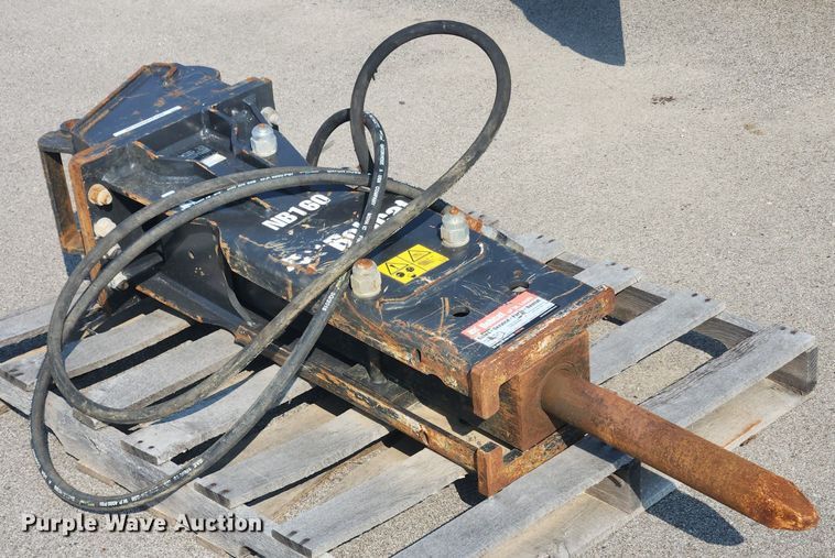 image for item LX9633 2018 Bobcat Breaker NB160  breaker
