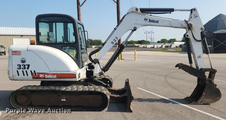 image for item LX9634 2008 Bobcat 337G  mini excavator