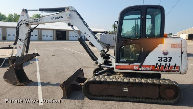 image for item LX9634 2008 Bobcat 337G  mini excavator