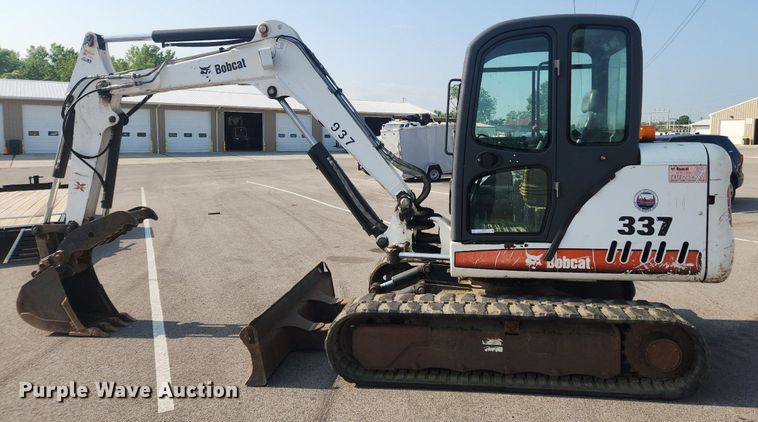 image for item LX9634 2008 Bobcat 337G  mini excavator