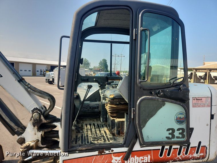 image for item LX9634 2008 Bobcat 337G  mini excavator