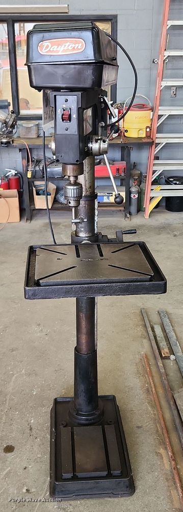 image for item LX9654 Dayton 3Z919B  drill press