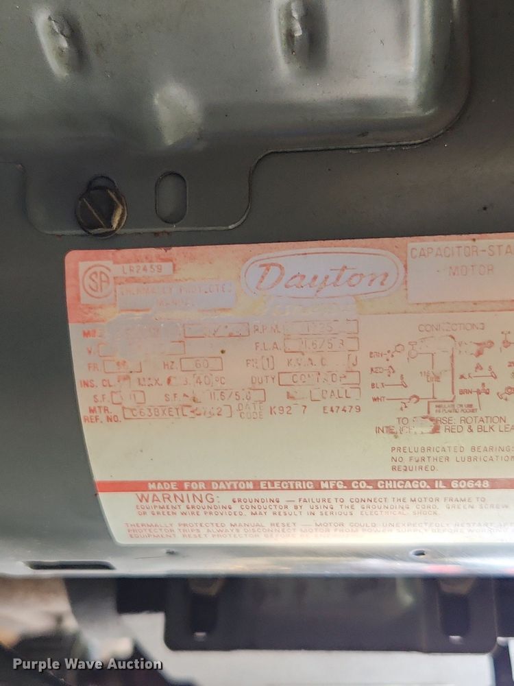 image for item LX9654 Dayton 3Z919B  drill press