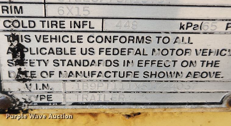 image for item LX9657 2005 Bomag Pro Tack TW250  melter applicator