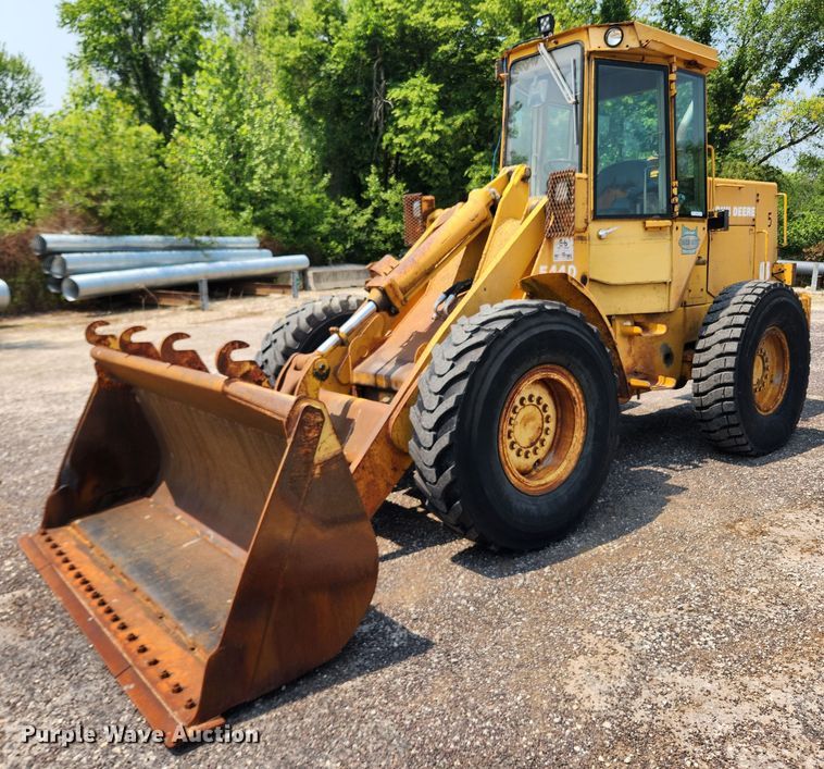 image for item LX9658 John Deere 544D  wheel loader
