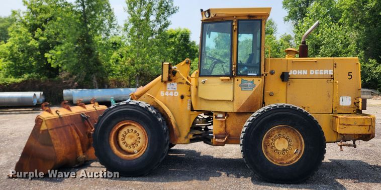 image for item LX9658 John Deere 544D  wheel loader