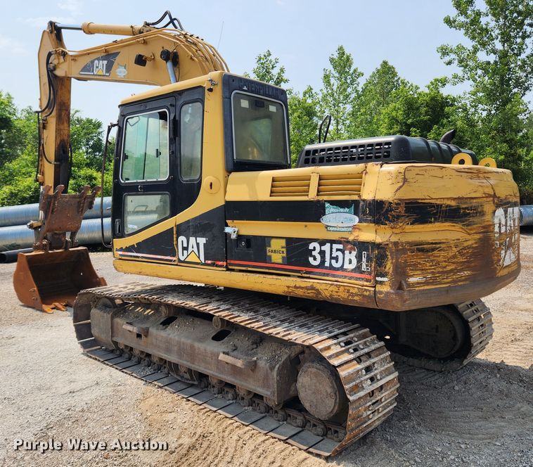 image for item LX9662 1999 Caterpillar 315B L  excavator