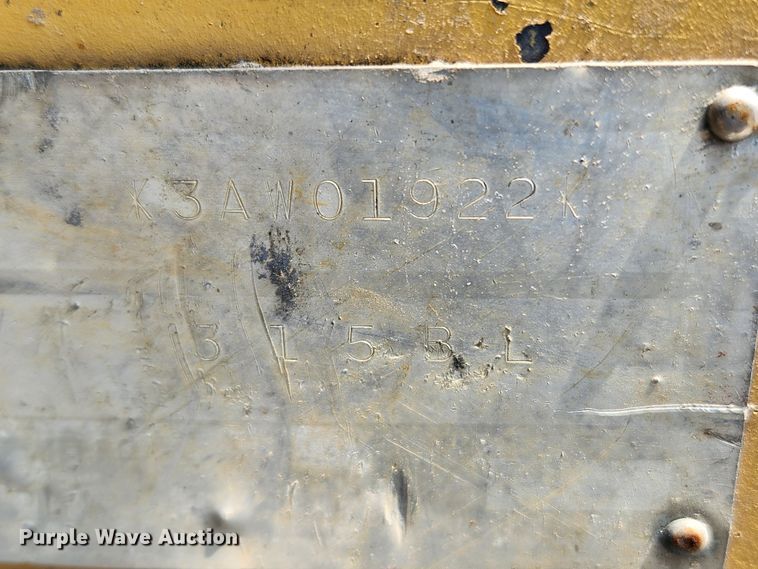 image for item LX9662 1999 Caterpillar 315B L  excavator