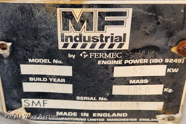 image for item LX9690 Massey Ferguson 640  landscape tractor