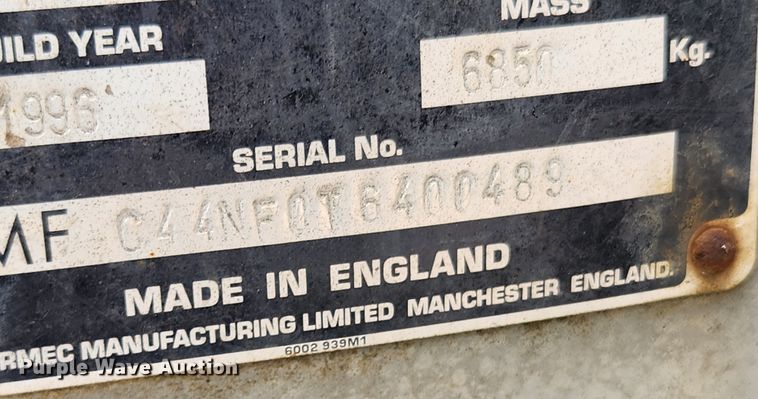 image for item LX9691 1996 Massey Ferguson 640  landscape tractor