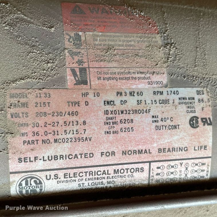 image for item LY9623 Dayton 5F233A  air compressor