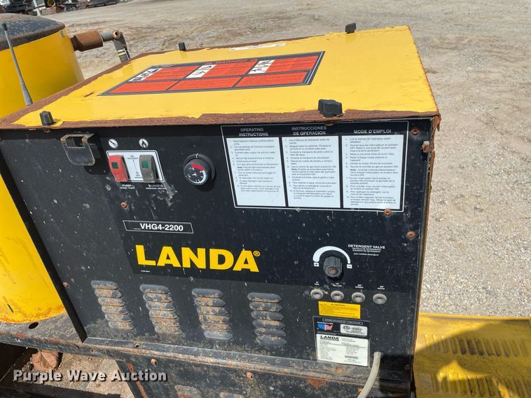 image for item LY9632 (2) Landa VHG4-2200 pressure washers