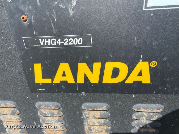 image for item LY9632 (2) Landa VHG4-2200 pressure washers
