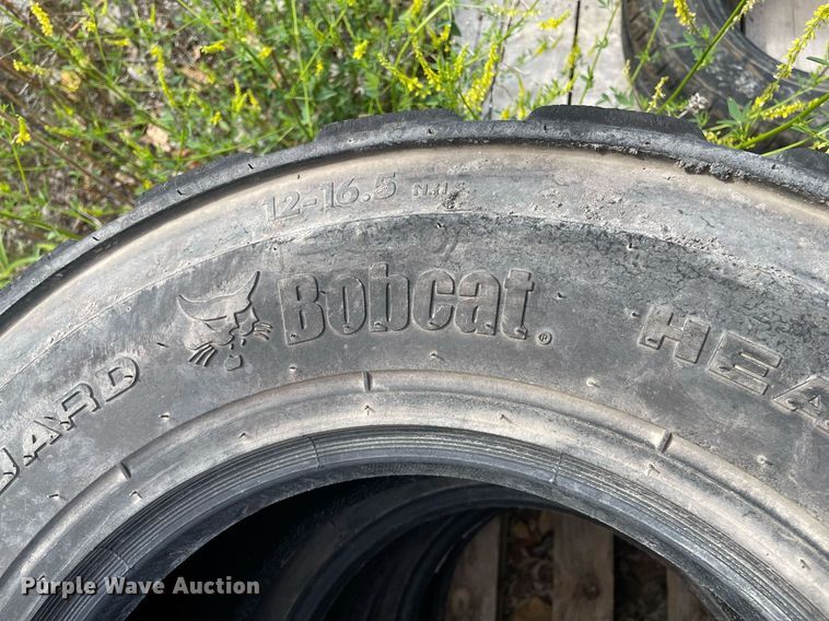 image for item LY9634 (7) Bobcat skid steer tires