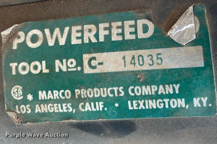 image for item LY9640 Marco N-707  sewer snake