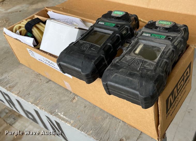 image for item LY9643 (2) MSA Altair 5 gas detectors