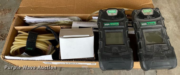 image for item LY9643 (2) MSA Altair 5 gas detectors