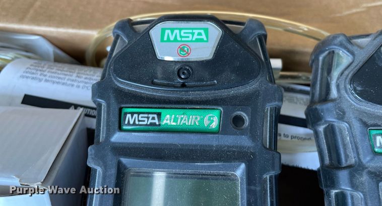 image for item LY9643 (2) MSA Altair 5 gas detectors