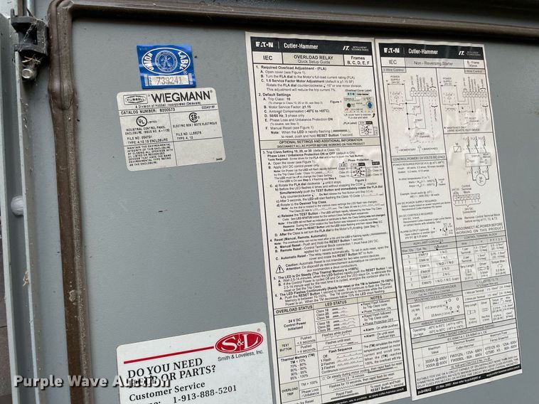 image for item LY9646 Smith & Loveless  control panel