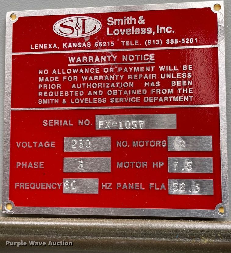 image for item LY9646 Smith & Loveless  control panel