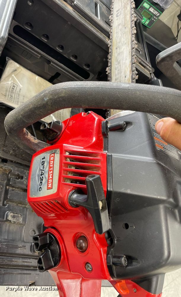 image for item LY9648 Craftsman  chain saw