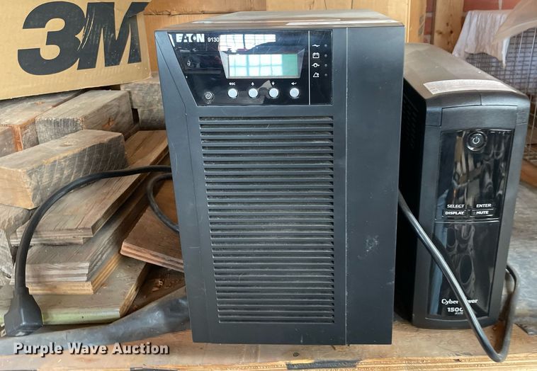 image for item LY9658 (2) battery backups