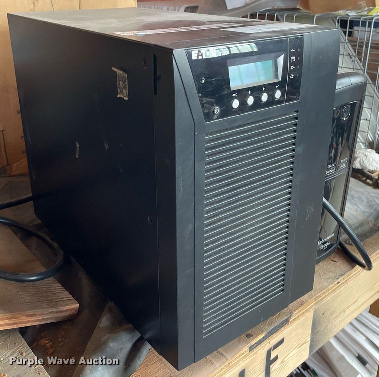 image for item LY9658 (2) battery backups