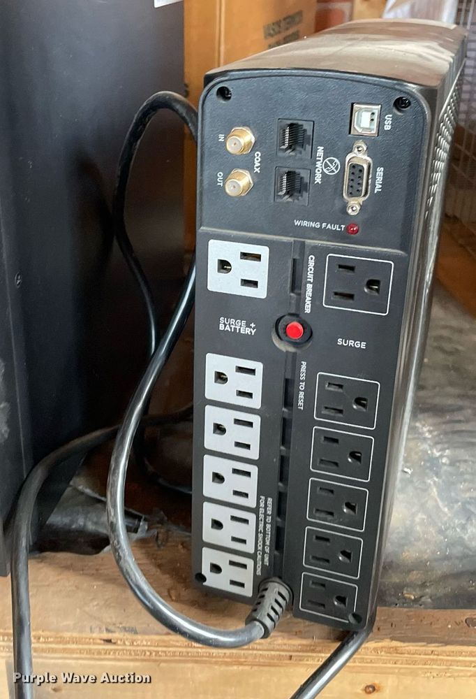 image for item LY9658 (2) battery backups