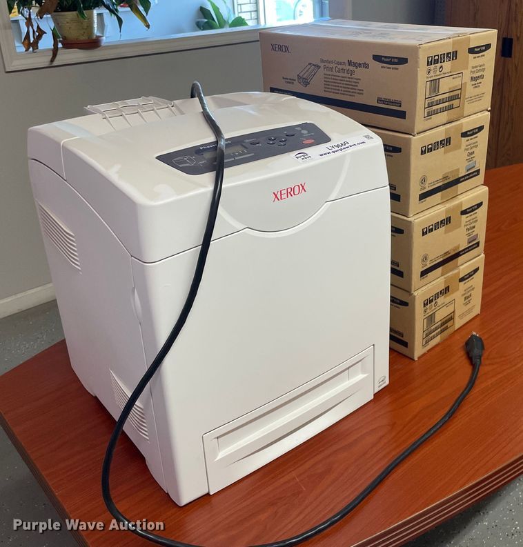 image for item LY9660 Xerox Phaser 6180  printer