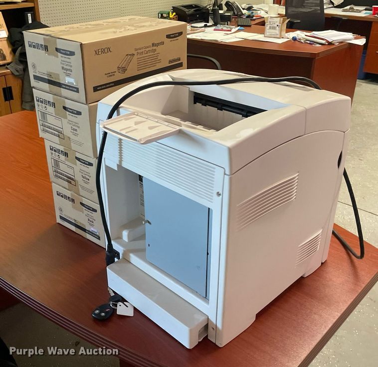 image for item LY9660 Xerox Phaser 6180  printer