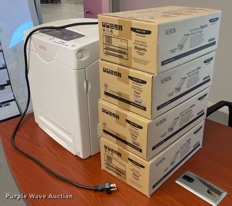 image for item LY9660 Xerox Phaser 6180  printer