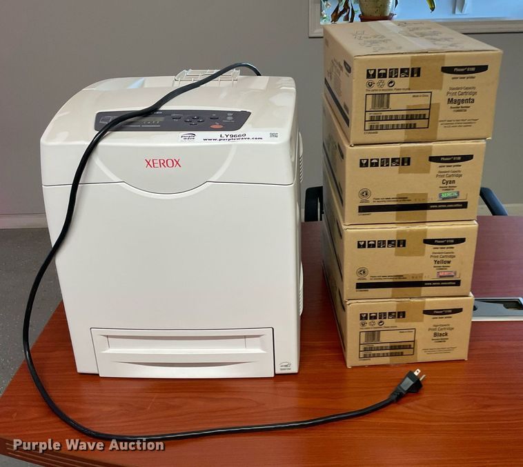 image for item LY9660 Xerox Phaser 6180  printer