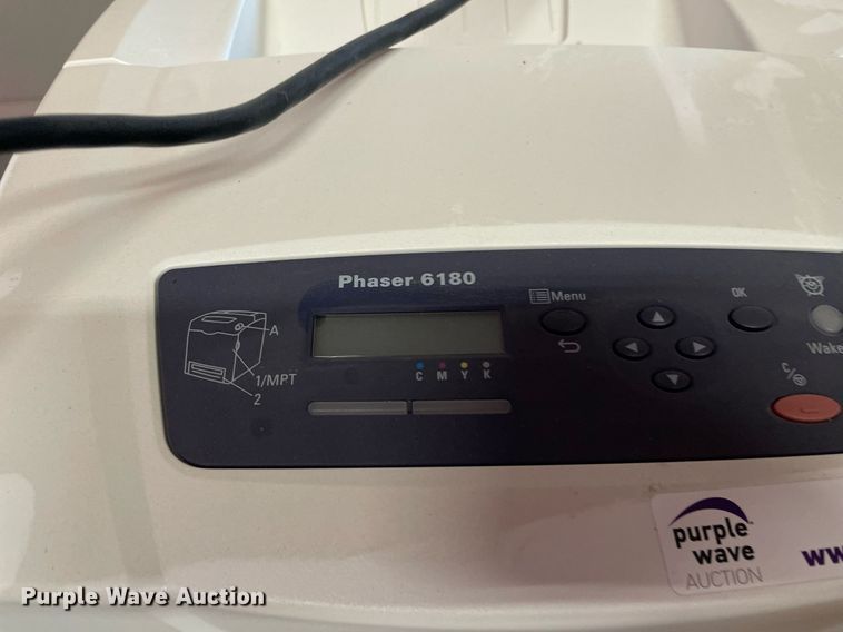 image for item LY9660 Xerox Phaser 6180  printer