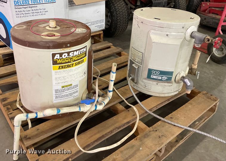 image for item LY9662 (2) electric water heaters
