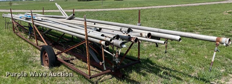 image for item LY9665 Shop built  irrigation trailer