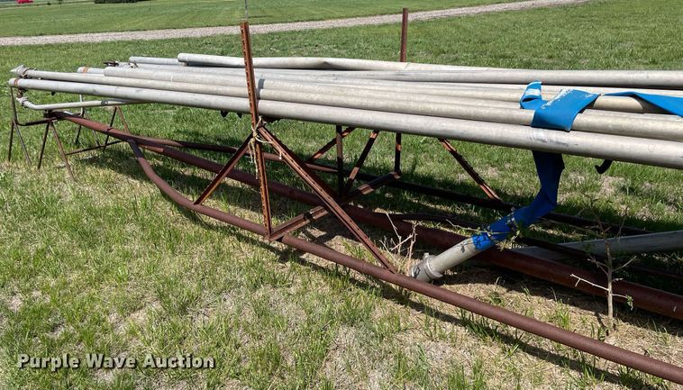 image for item LY9665 Shop built  irrigation trailer