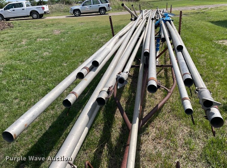 image for item LY9665 Shop built  irrigation trailer