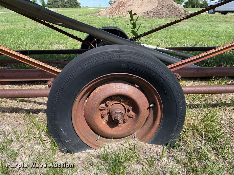 image for item LY9665 Shop built  irrigation trailer