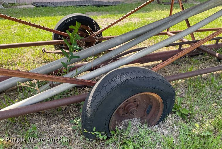 image for item LY9665 Shop built  irrigation trailer