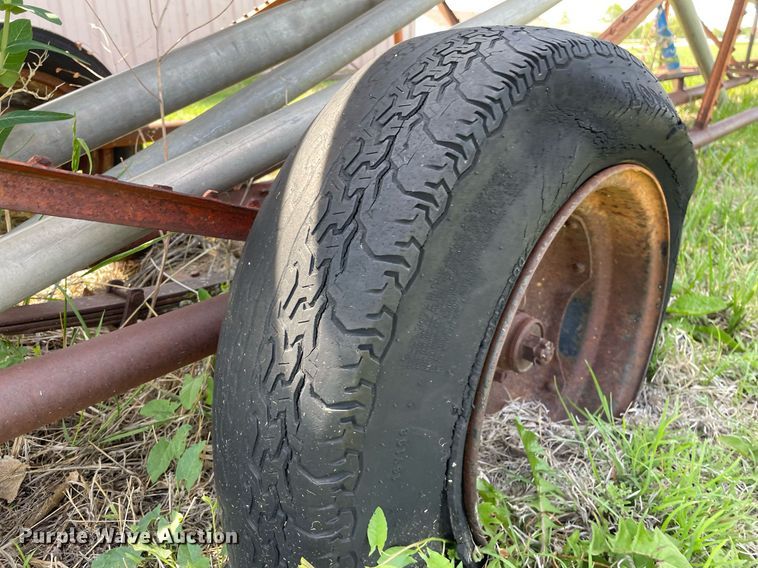 image for item LY9665 Shop built  irrigation trailer