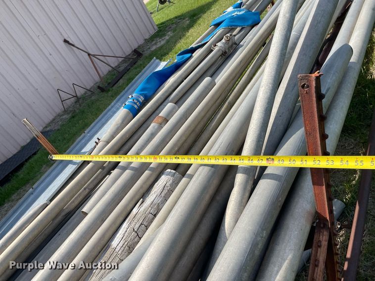 image for item LY9665 Shop built  irrigation trailer