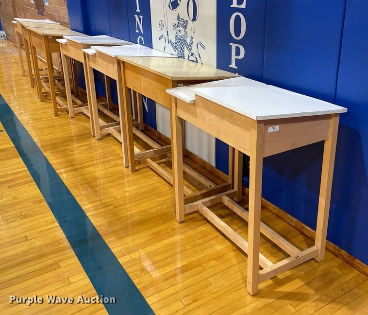 image for item LY9769 (7) drafting tables