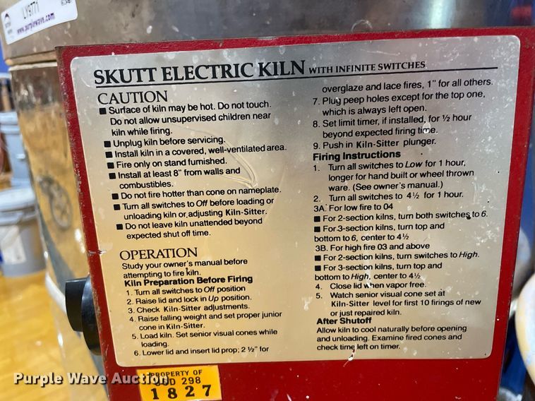 image for item LY9771 Skutt LT-3K  kiln