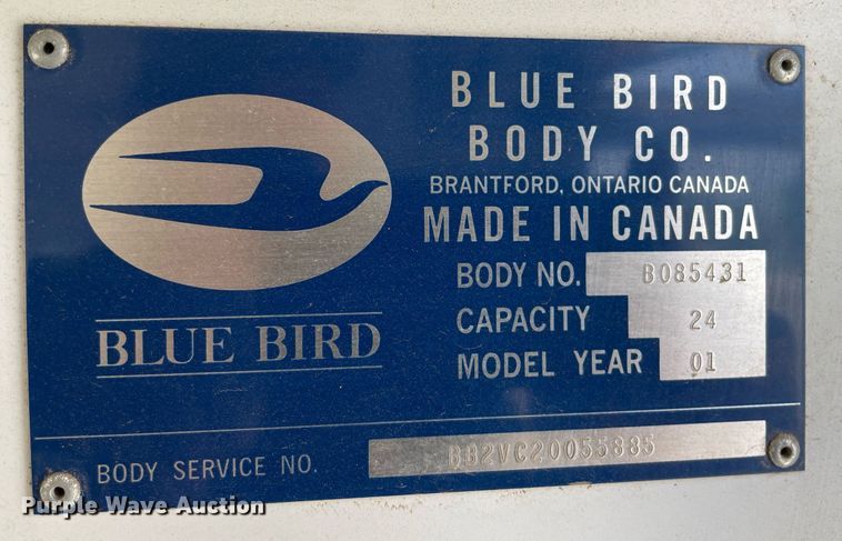 image for item LY9773 2000 Chevrolet Express G3500  school bus