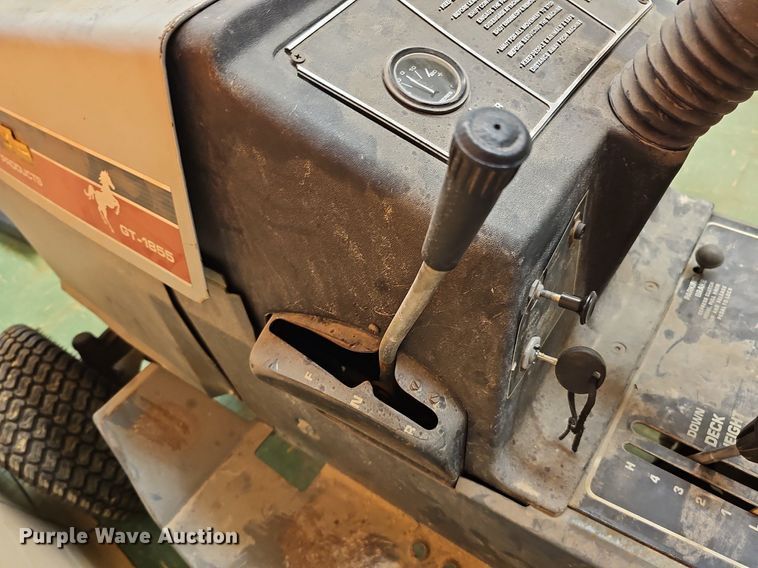 image for item MD9833 White GT-1855  lawn tractor