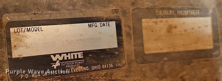 image for item MD9833 White GT-1855  lawn tractor